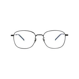 Saint Laurent Round-Frame Metal Optical Frames Black Unisex-Adult